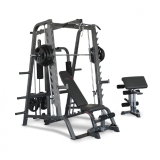Bodyworx Deluxe Linear Smith Combo with Bench & Stand  Bodyworx Deluxe Linear Smith Combo with Bench & Stand