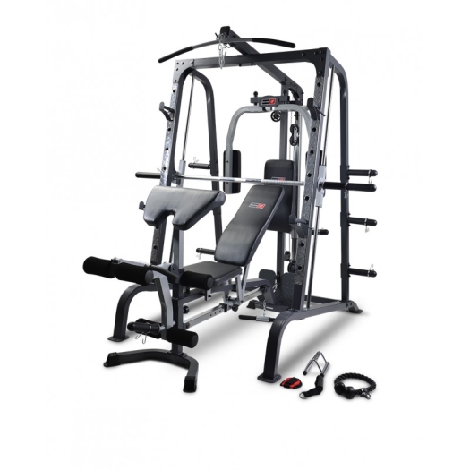 bodyworx-lx4000sm-smith-cage-combo-with-fid-bench
