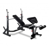 Mid-Width Weight Bench with Leg Developer & Preacher Pad 